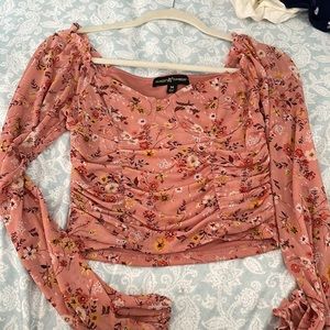 floral shirt, size medium